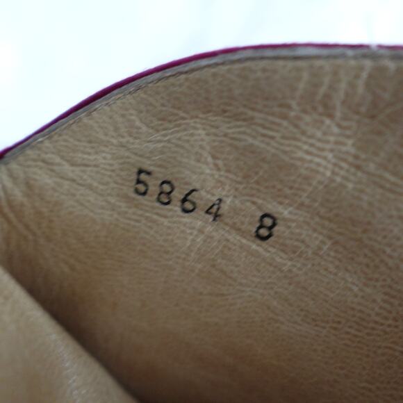 Vintage Casadei Red Satin Country Rodeo Western Cowboy Boots - Picture 15 of 16